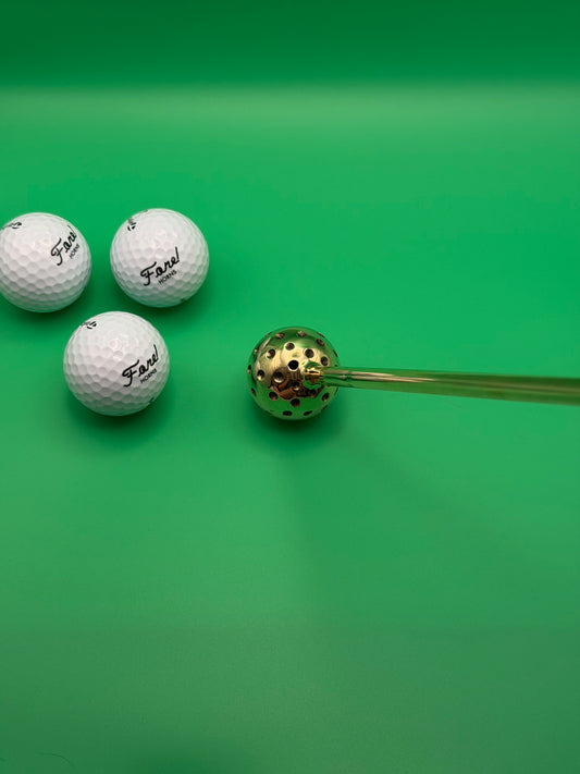 The Golf Ball - Brass Shoehorn